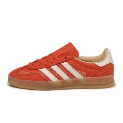Leder Sneaker|Terrace Casual Sneaker*Adidas Gazelle Indoor Glow Ambe / Off White / Magic Beige