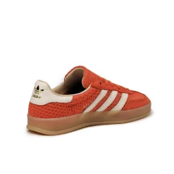 Leder Sneaker|Terrace Casual Sneaker*Adidas Gazelle Indoor Glow Ambe / Off White / Magic Beige