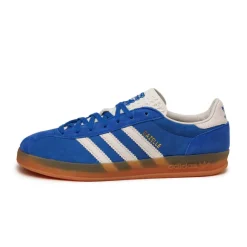 Leder Sneaker|Terrace Casual Sneaker*Adidas Gazelle Indoor Pro Blue / Core White / Power Blue