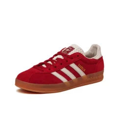 Leder Sneaker|Terrace Casual Sneaker*Adidas Gazelle Indoor Pro Team Victory Red / Core White / Power Red