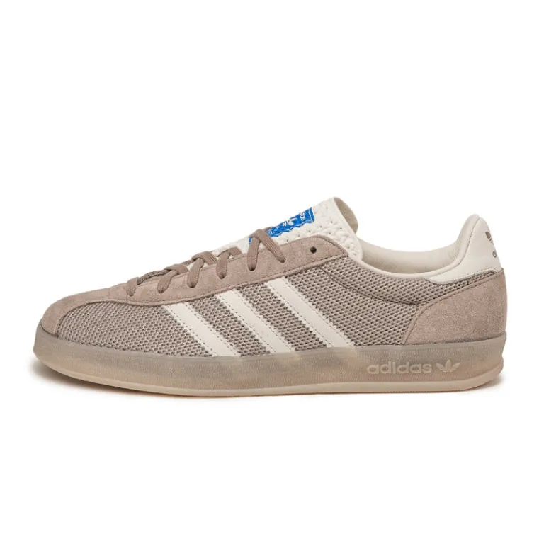 Leder Sneaker|Terrace Casual Sneaker*Adidas Gazelle Indoor Pro Blue / Shock Yellow / Charcoal