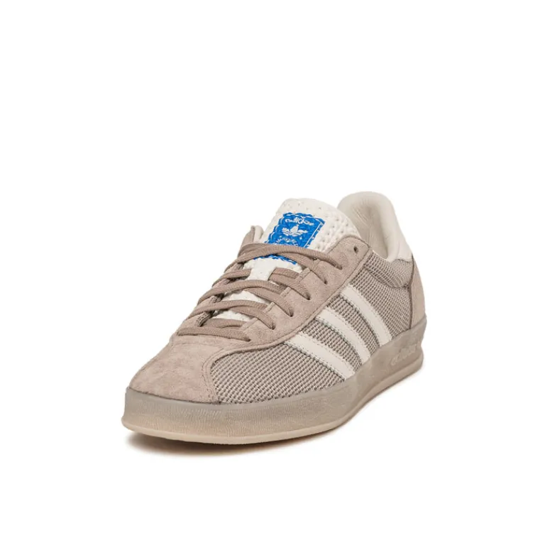 Leder Sneaker|Terrace Casual Sneaker*Adidas Gazelle Indoor Pro Blue / Shock Yellow / Charcoal
