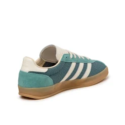Leder Sneaker|Terrace Casual Sneaker*Adidas Gazelle Indoor Pro Preloved Teal / Off White / Warm Sand