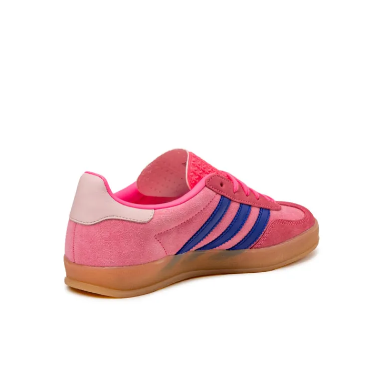 Leder Sneaker|Terrace Casual Sneaker*Adidas Gazelle Indoor W Lucid Pink / Clear Pink / Gum 3