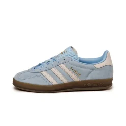 Leder Sneaker|Terrace Casual Sneaker*Adidas Gazelle Indoor W Clear Sky / Off White / Gum 5