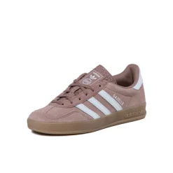 Leder Sneaker|Terrace Casual Sneaker*Adidas Gazelle Indoor W Warm Clay / Cloud White / Gum