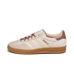 Leder Sneaker|Terrace Casual Sneaker*Adidas Gazelle Indoor W Wonder Quartz / Warm Clay / Gum 3