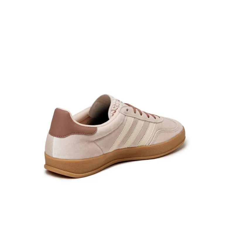 Leder Sneaker|Terrace Casual Sneaker*Adidas Gazelle Indoor W Wonder Quartz / Warm Clay / Gum 3