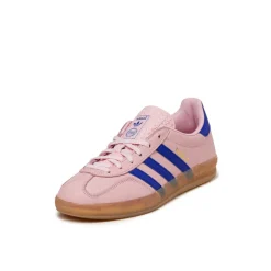 Leder Sneaker|Terrace Casual Sneaker*Adidas Gazelle Indoor W Clear Pink / Lucid Blue / Gum