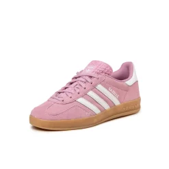 Leder Sneaker|Terrace Casual Sneaker*Adidas Gazelle Indoor W Bliss Lilac / Footwear White / Gum 3