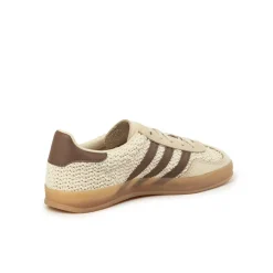 Leder Sneaker|Terrace Casual Sneaker*Adidas Gazelle Indoor W Sand Strata / Preloved Brown / Gum