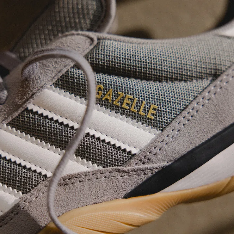 Leder Sneaker|Terrace Casual Sneaker*Adidas Gazelle Sala Grey Three / Footwear White / Grey Six