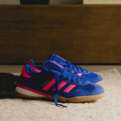 Leder Sneaker|Terrace Casual Sneaker*Adidas Gazelle Sala Royal Blue / Lucid Pink / Footwear White