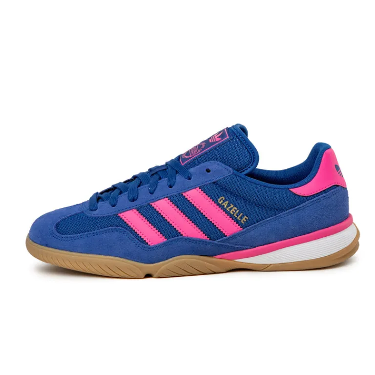 Leder Sneaker|Terrace Casual Sneaker*Adidas Gazelle Sala Royal Blue / Lucid Pink / Footwear White
