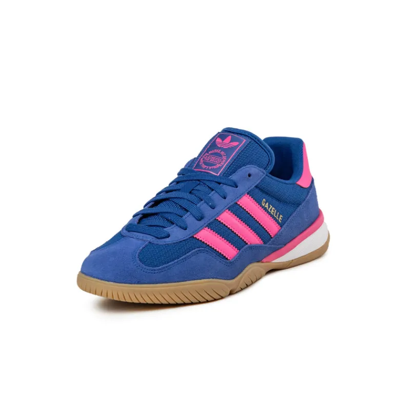 Leder Sneaker|Terrace Casual Sneaker*Adidas Gazelle Sala Royal Blue / Lucid Pink / Footwear White