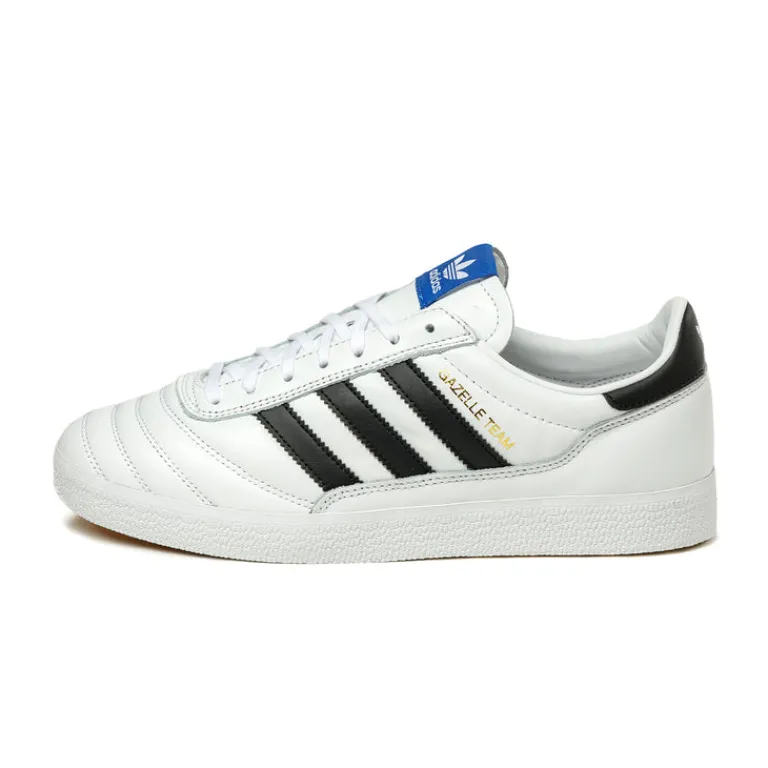 Leder Sneaker|Terrace Casual Sneaker*Adidas Gazelle Team Footwear White / Core Black /Blue