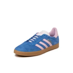 Leder Sneaker|Terrace Casual Sneaker*Adidas Gazelle W Blue / Orchid Fusion / Gum