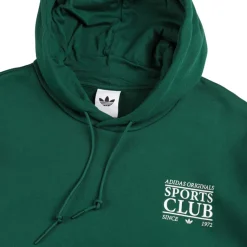 Hoodies*Adidas Graphic *Sports Club* Hoodie Collegiate Green