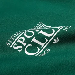 Hoodies*Adidas Graphic *Sports Club* Hoodie Collegiate Green