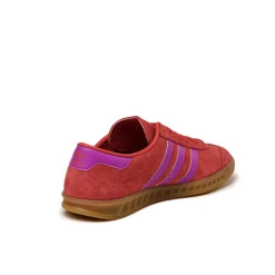 Leder Sneaker|Terrace Casual Sneaker*Adidas Hamburg W Red / Purple Burst / Gum