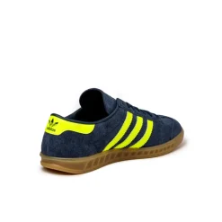 Leder Sneaker|Terrace Casual Sneaker*Adidas Hamburg W Night Indigo / Solar Yellow / Gold Metallic