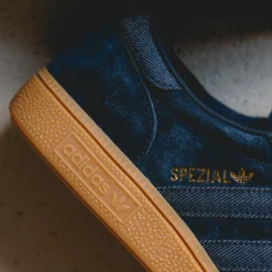 Leder Sneaker|Terrace Casual Sneaker*Adidas Handball Spezial Collegiate Navy / Collegiate Navy / Gum 3