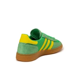 Leder Sneaker|Terrace Casual Sneaker*Adidas Handball Spezial Energy Green / Pure Sulfur / Gum 2