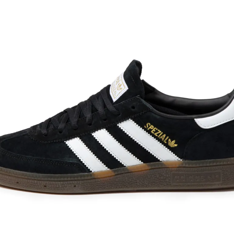 Leder Sneaker|Terrace Casual Sneaker*Adidas Handball Spezial Core Black / Footwear White / Gum 5