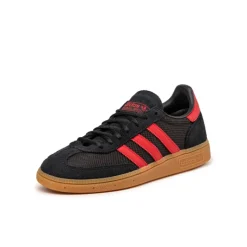 Leder Sneaker|Terrace Casual Sneaker*Adidas Handball Spezial Core Black / Beta Scarlett / Gum 2