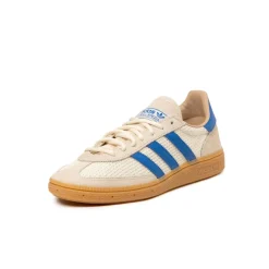Leder Sneaker|Terrace Casual Sneaker*Adidas Handball Spezial Cream White / Blue / Warm Sandstone