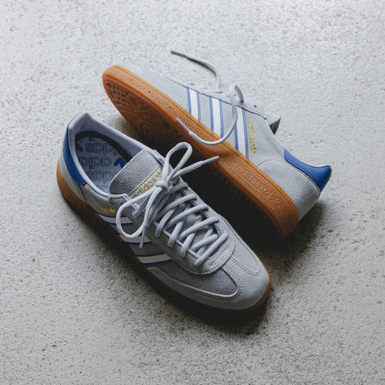 Leder Sneaker|Terrace Casual Sneaker*Adidas Handball Spezial Half Blue / Footwear White / Focus Blue