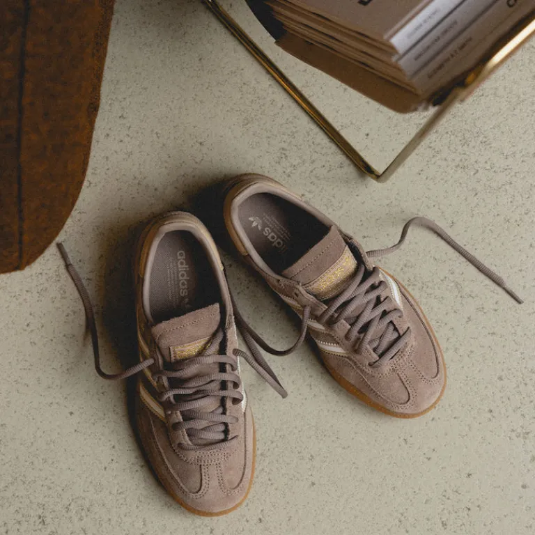 Leder Sneaker*Adidas Handball Spezial J Chalky Brown / Cloud White / Magic Beige