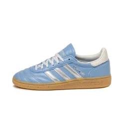 Leder Sneaker|Terrace Casual Sneaker*Adidas Handball Spezial W Ash Blue / Silver Metallic / Orbit Grey