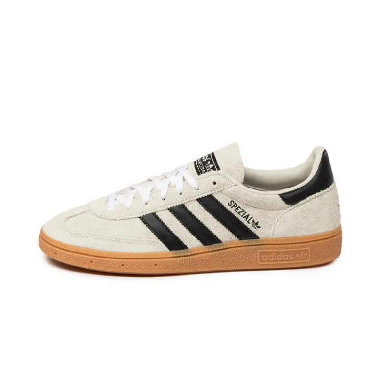 Leder Sneaker*Adidas Handball Spezial W Aluminium / Core Black / Cloud White