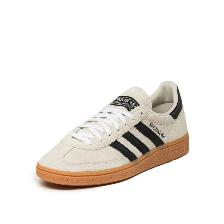 Leder Sneaker*Adidas Handball Spezial W Aluminium / Core Black / Cloud White
