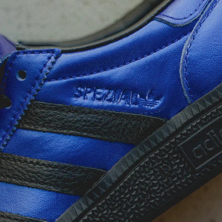 Leder Sneaker|Terrace Casual Sneaker*Adidas Handball Spezial W Lucid Blue / Core Black / Core Black