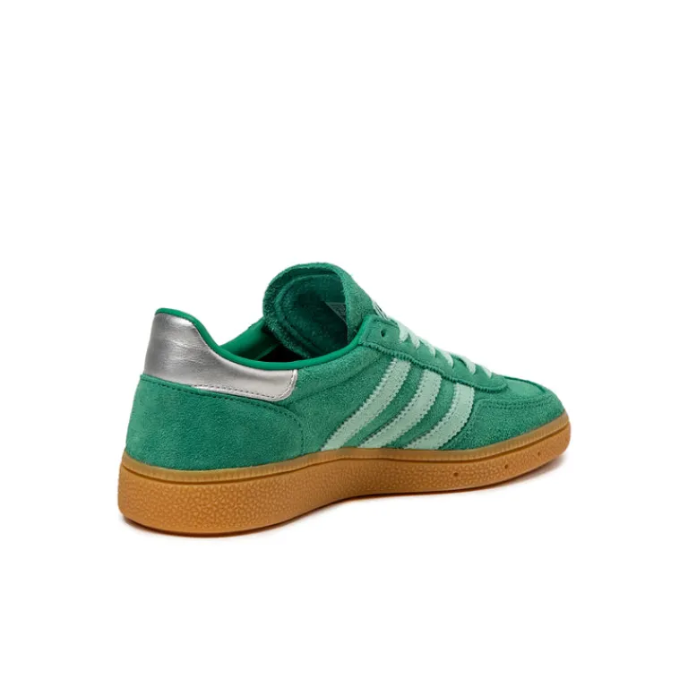 Leder Sneaker|Terrace Casual Sneaker*Adidas Handball Spezial W Green / Clear Mint / Gum