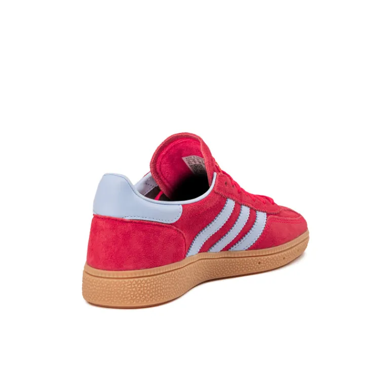 Leder Sneaker|Terrace Casual Sneaker*Adidas Handball Spezial W Lucid Red / Glow Blue / Gum 1