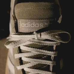Leder Sneaker|Terrace Casual Sneaker*Adidas Handball Spezial W Silver Pebble / Orbit Grey / Gum 4