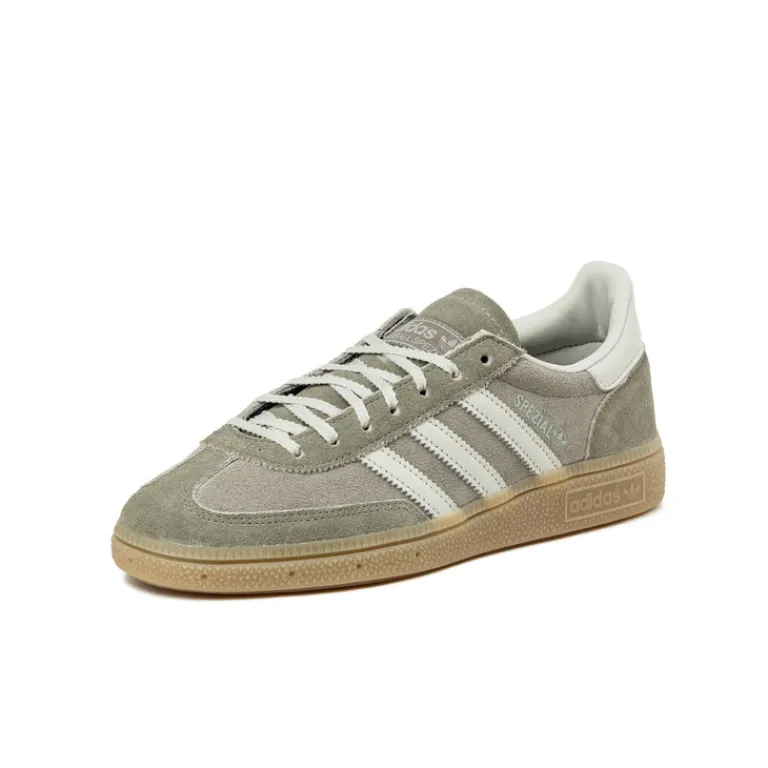 Leder Sneaker|Terrace Casual Sneaker*Adidas Handball Spezial W Silver Pebble / Orbit Grey / Gum 4