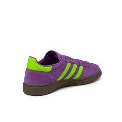 Leder Sneaker|Terrace Casual Sneaker*Adidas Handball Spezial W Active Purple / Solar Green / Gum