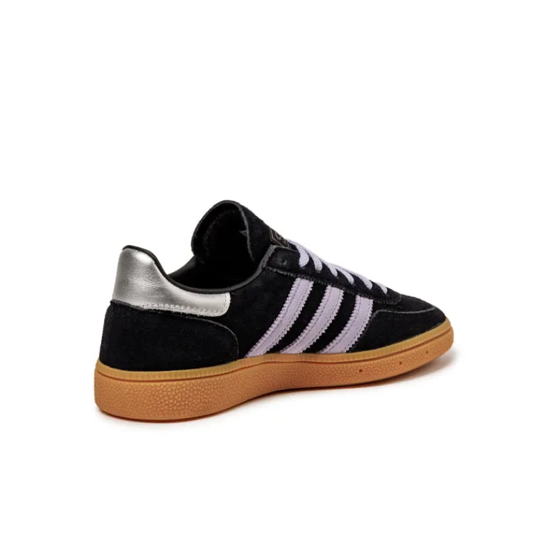 Leder Sneaker|Terrace Casual Sneaker*Adidas Handball Spezial W Core Black / Violet Tone / Gum 1