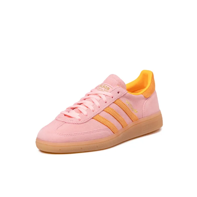 Leder Sneaker|Terrace Casual Sneaker*Adidas Handball Spezial W Glow Pink / Flat Orange / Gum 1