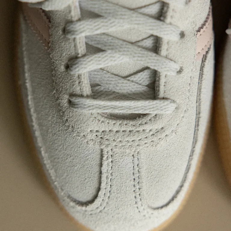 Leder Sneaker|Terrace Casual Sneaker*Adidas Handball Spezial W Orbit Grey / Wonder Aqua / Gum 4