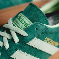 Leder Sneaker|Terrace Casual Sneaker*Adidas Handball Spezial W Collegiate Green / Segrsp / Gum 1