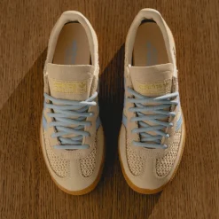 Leder Sneaker|Terrace Casual Sneaker*Adidas Handball Spezial W Sand Strata / Preloved Brown / Clear Sky