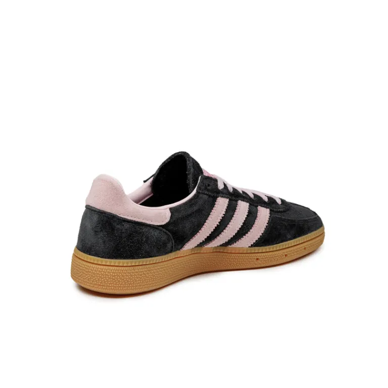 Leder Sneaker|Terrace Casual Sneaker*Adidas Handball Spezial W Core Black / Clear Pink / Gum 1