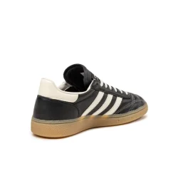 Leder Sneaker|Terrace Casual Sneaker*Adidas Handball Spezial W Core Black / Off White / Silver Metallic