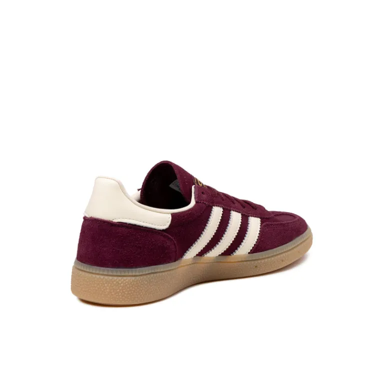 Leder Sneaker|Terrace Casual Sneaker*Adidas Handball Spezial W Maroon / Crew White / Gold Metallic