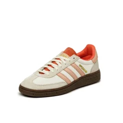 Leder Sneaker|Terrace Casual Sneaker*Adidas Handball Spezial W Cream White / Power Coral / Semi Coral